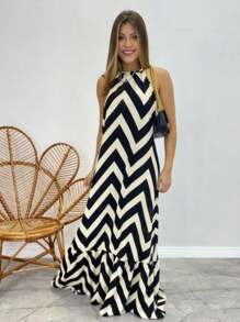 Women Dresses - Màu be - Xem 4