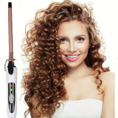 9mm Curling Iron, 3/8 Inches (Approx. 1.9cm) Thin Curler, Suitable For Long And Short Hair, Professional Mini Curling Iron