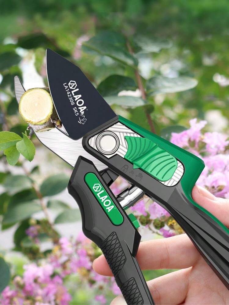 1pc Easy Grip Pruning Shears For Arthritic Hands Heavy Duty Garden