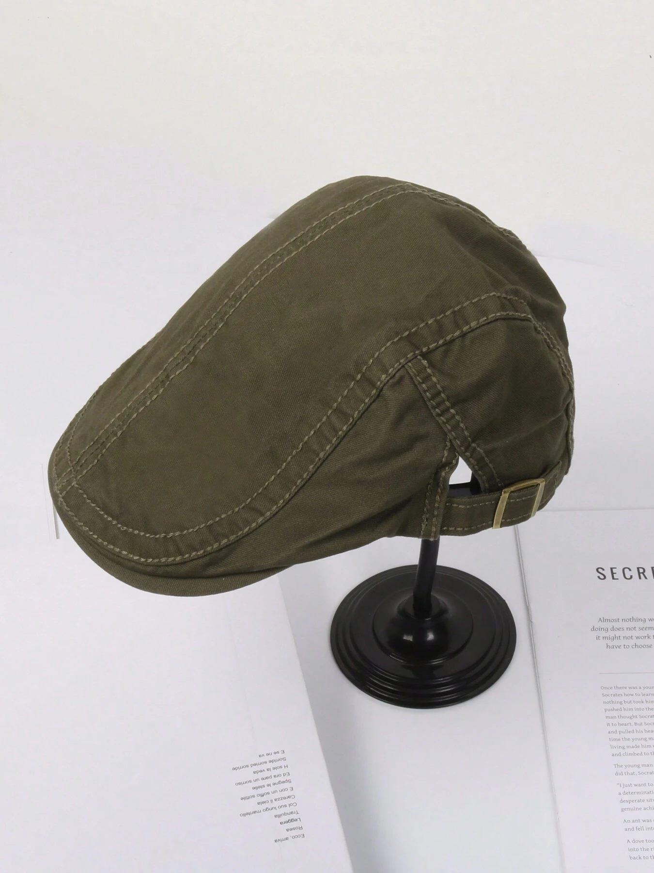 Casquette Éponge Homme Et Femme Assortie De Couleurs Simple Décontractée Casquette De Sport De Voyage Vacances Baseball