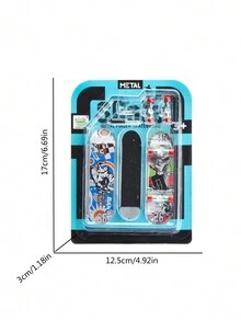 Mini Alloy Finger Scooter Tool Assembly Kit Creative New Fancy Fingertip Extreme Sports Toys - Multicolor - View 2