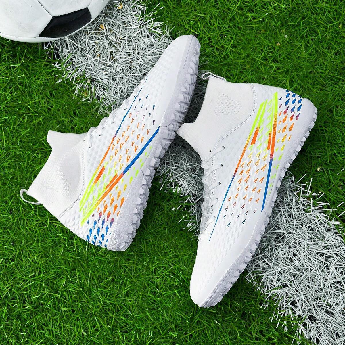 Hohe Fußballschuhe TF/AG - Mit Knöchelstütze Für Kunstrasen & Halle