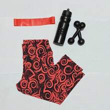 Plus Size Leggings - 橘色 - 查看 2