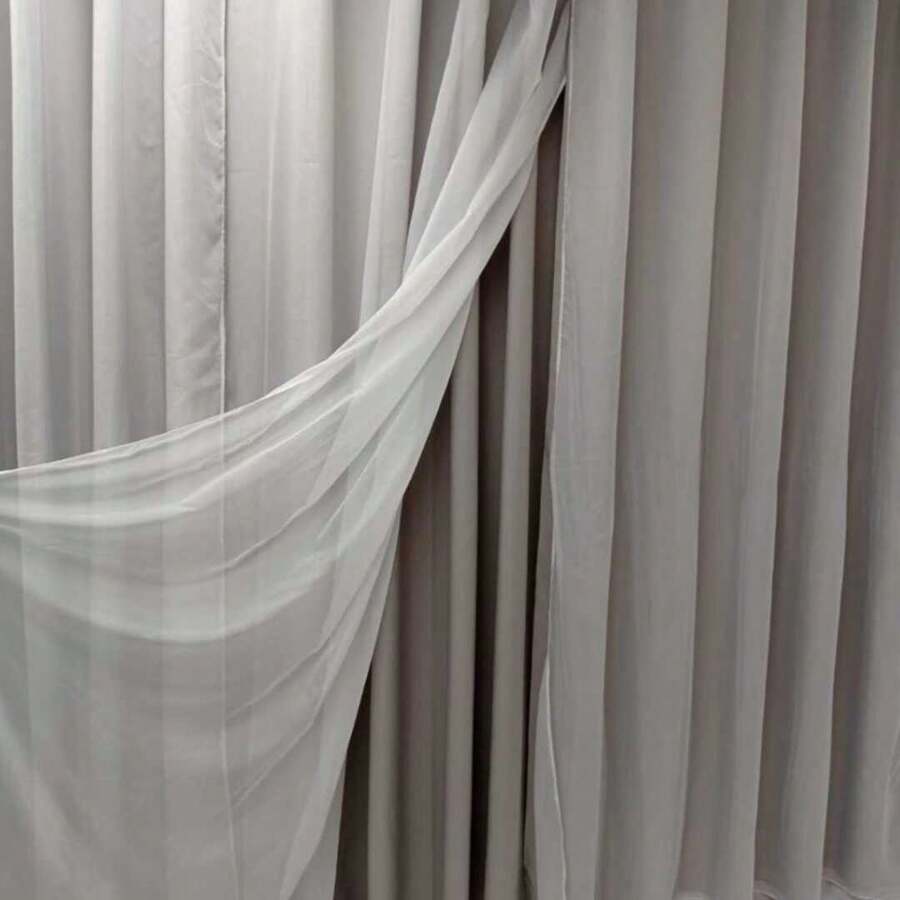 Curtains - 灰色 - 查看 1