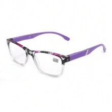 Gafas de presbicia de moda TR90 con lentes de alta definición para mujeres, accesorios de gafas para mujer - claro - Ver 34