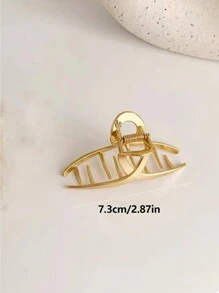 1pc Minimalist Hair Claw Claw Clips Hair Clips Hair Jaw Clip Hair Clamps Hair Clutch Hair Catcher Clip