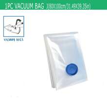 5 pièces Sac de compression sous vide [Pompe non incluse] Pour vêtements, couettes, rangement dans les armoires - Économise 80% de l'espace, sac de rangement pour le voyage (4 tailles disponibles) Décorations, Décor de fête, Décor de chambre, Organisateur, Rangement à la maison, T-shirt blanc femme, Pantalon noir femme, Vêtements d'hiver pour femme, Robe