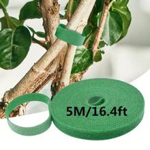 1 Roll Nylon Plant Tie, Reusable Garden Tape, Tomato Plant Wrap Support, Plant Support Structure