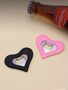 1 pieza Abridor de botellas de acero inoxidable simple, resistente y duradero - Multicolor - Ver 2