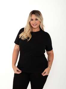 Plus Size T-Shirts - 彩色 - 查看 3