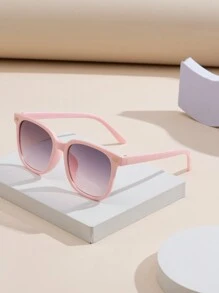 1pair Kids' Geometric Nail Design Fashion Glasses, Suitable For Outdoors, Color Options Available