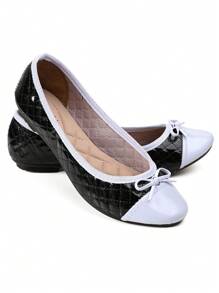Women Casual Shoes - Đen và trắng - Xem 2