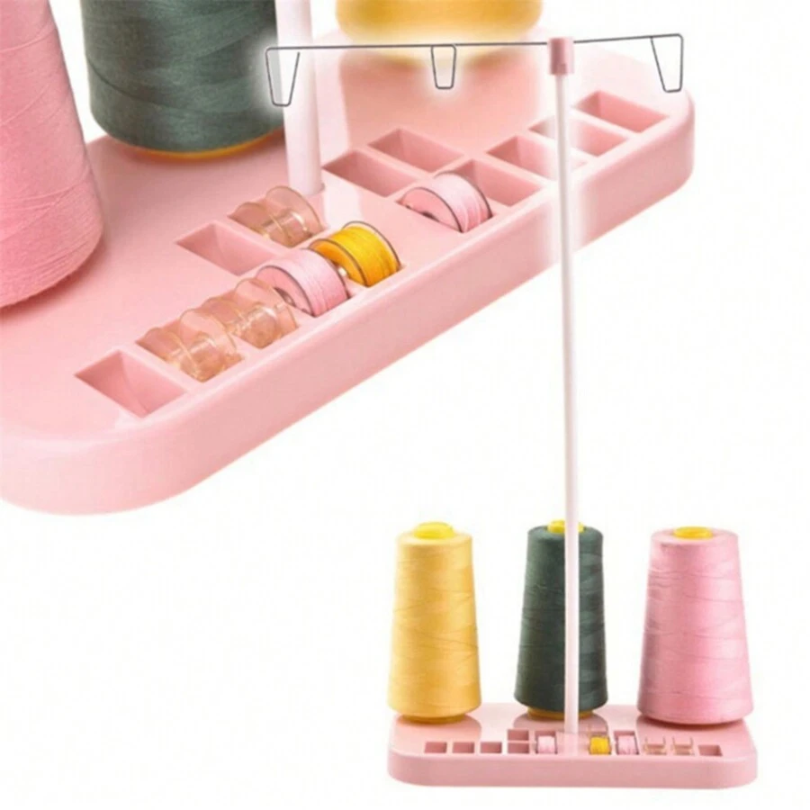 1Set Creative Thread Rack For Household Sewing Machines, Surface Thread Rack Sewing Machine Accessories - Multicolor - View 1