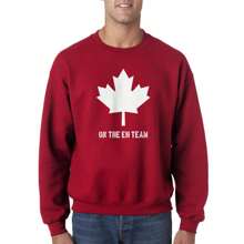 Eh Team Canada Sweater Funny Canadian Shirts Novelty Hilarious Crew Neck Funny Sweater - 紅色 - 查看 1