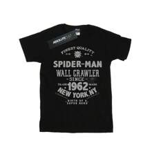 Marvel Boys Spider-Man Finest Quality T-Shirt (Black)