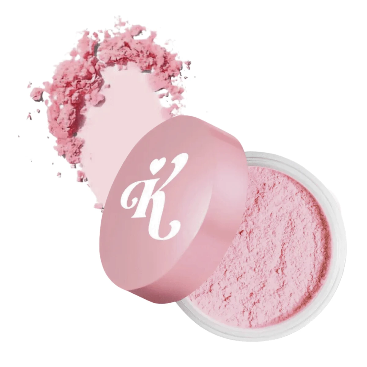 Pó Facial Solto Rosa - Pink Powder By Karen Bachini - Rosa Bebê - Visão 1