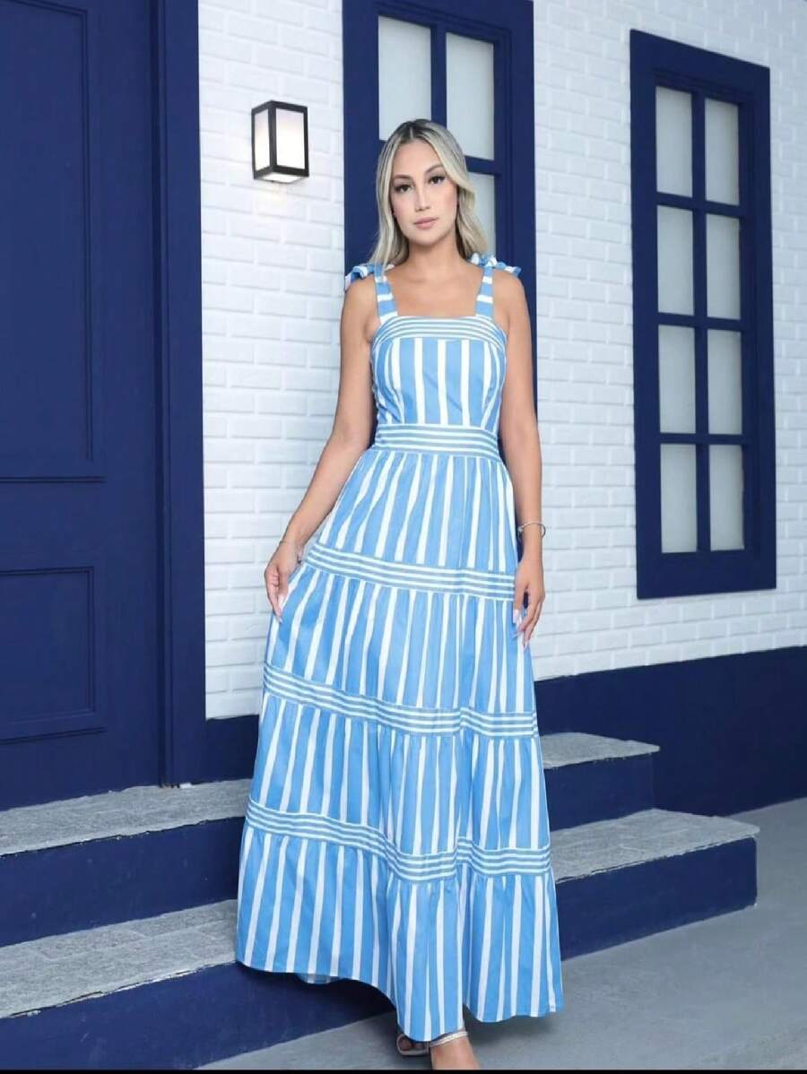 Women Dresses - Baby Blue - View 1