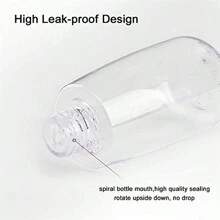 2入組細密噴霧瓶（適用於髮型和化妝）- 360度可旋轉噴霧空瓶配泵- 清晰香水和噴霧器容器- 造型噴霧器助力完美結束- 旅行必備配件 - 彩色 - 查看 2