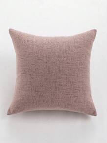 A Throw Pillow Cover Made Of Ultra-Fine Fiber With A Faux Cashmere Texture And Thick Jacquard Fabric, Featuring A Modern And Minimalist Dual-Tone Ditsy Floral Design. It Does Not Include The Pillow Insert And Is Suitable For Use On Sofas, Beds, Chairs, And Car Seats For Comfortable Use All Year Round.