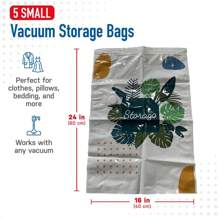 5pcs Vacuum Storage Bags, Save Storage Space Bedroom Organization Quilts Blankets Clothes Storage Vacuum Seal Bags Without Travel Hand Pump Decorations Decor Festival Decor Room Decor Home Decor Decor Bedroom Decor Decor, Room Decor, Decorations, Decorations, Decor, Decor, Decor, Decor, Storage, Organizer