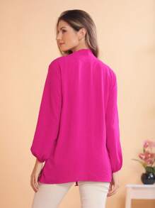 Women Blouses - Màu Hoa hồng đỏ - Xem 5