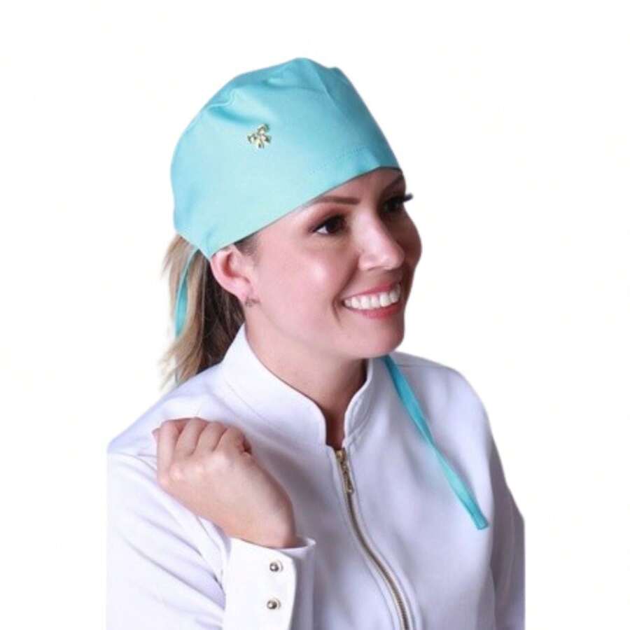 Women Hair Bonnets - Angel Blue - Xem 1