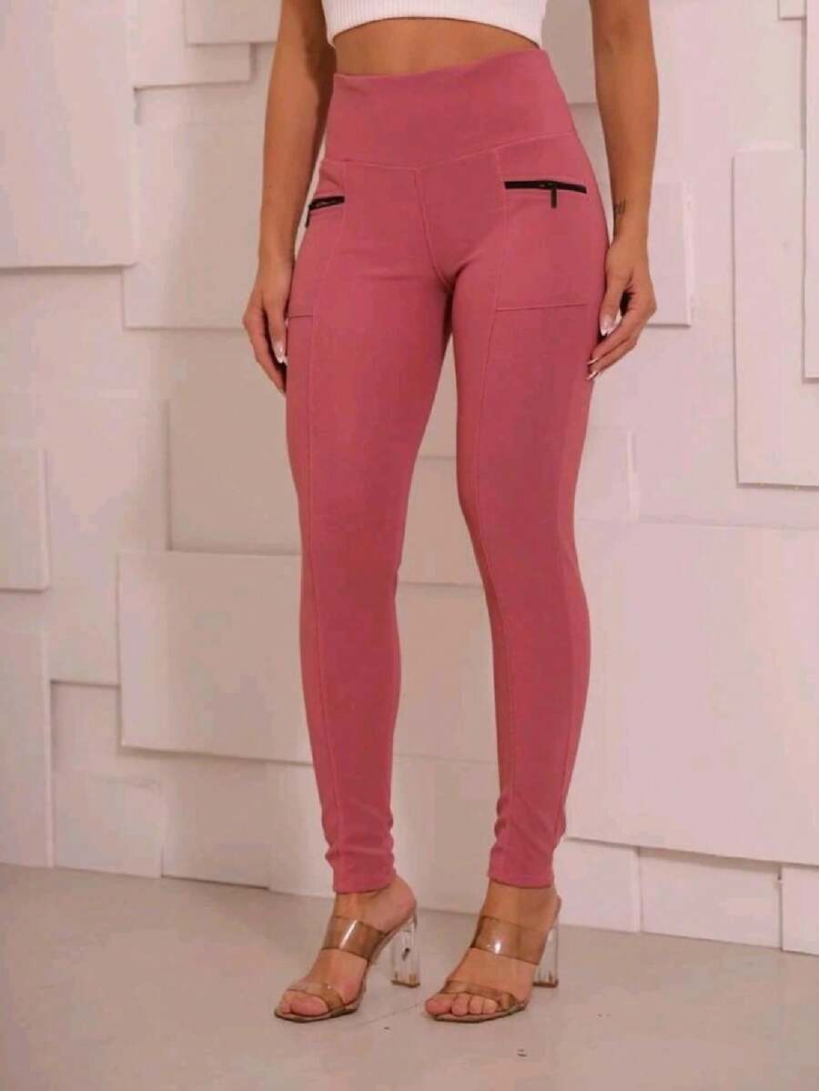 Women Pants - 淺粉色 - 查看 1