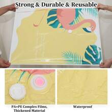 5pcs Vacuum Storage Bags, Save Storage Space Bedroom Organization Quilts Blankets Clothes Storage Vacuum Seal Bags Without Travel Hand Pump Decorations Decor Festival Decor Room Decor Home Decor Decor Bedroom Decor Decor, Room Decor, Decorations, Decorations, Decor, Decor, Decor, Decor, Storage, Organizer