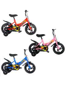 Bicicleta JUG.37 Llanta de 12 pulgadas Diseño atractivo y seguro Niños Fomenta la actividad física y el desarrollo motor ELE-GATE - Rosa - Ver 4