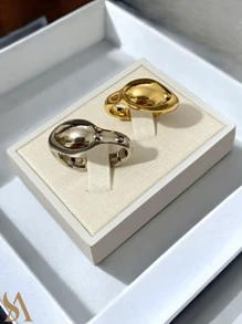 Women Single Ring - Vàng - Xem 4