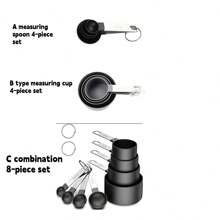 8 Pieces Kitchen Measuring Cup And Measuring Spoon