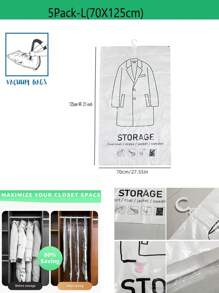 5pcs Vacuum Storage Bags, Save Storage Space Bedroom Organization Quilts Blankets Clothes Storage Vacuum Seal Bags Without Travel Hand Pump Decorations Decor Festival Decor Room Decor Home Decor Decor Bedroom Decor Decor, Room Decor, Decorations, Decorations, Decor, Decor, Decor, Decor, Storage, Organizer