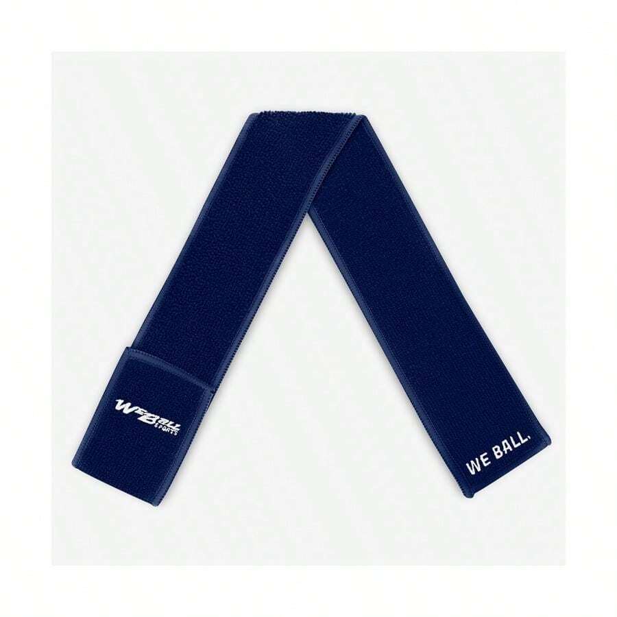 We Ball Sports Football Streamer, Skinny Towel (Navy) SHEIN USA