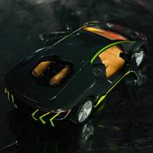 Voiture de sport super alloy modèle de simulation de jouet pour les enfants cadeau décoration, retour à l'école