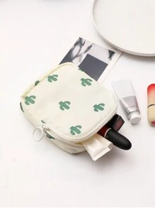 Bolsa de armazenamento de absorventes higiênicos de desenho animado, 1 peça portátil de grande capacidade, bolsa menstrual, bolsa de armazenamento de beleza, carteira, bolsa de maquiagem, bolsa de maquiagem, bolsa de cuidados com a pele, bolsa de higiene, cubos de embalagem, itens essenciais para viagens, itens essenciais para cruzeiros, itens essenciais para dormitórios, presentes para madrinhas de casamento, presentes para mães, presentes de aniversário, presentes para amigos e professores, decoração para casa, decoração para banheiro, sala de estar, quarto, organizador de banheiro, organizador de joias, bolsas de maquiagem, organizador de maquiagem, organizador de maquiagem, armazenamento de maquiagem