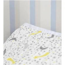 Kit 2 Toalhas De Banho Soft Enrugada Com Capuz 2 Camadas De Fralda Bebê Banhão Macia Absorvente Em 100% Algodão - Neutro - Visão 5