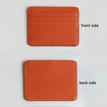 1pc Men's Stylish Class Elegant Compact Leather Wallet Multi-Card & Coin Holder  ,Multiple Card Slots, Suitable For Daily Use