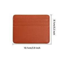 1pc Men's Stylish Class Elegant Compact Leather Wallet Multi-Card & Coin Holder  ,Multiple Card Slots, Suitable For Daily Use