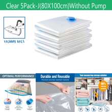 5pcs Vacuum Storage Bags, Save Storage Space Bedroom Organization Quilts Blankets Clothes Storage Vacuum Seal Bags Without Travel Hand Pump Decorations Decor Festival Decor Room Decor Home Decor Decor Bedroom Decor Decor, Room Decor, Decorations, Decorations, Decor, Decor, Decor, Decor, Storage, Organizer