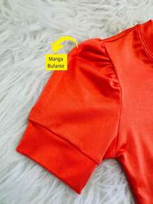 Young Girls Blouses - trái cam - Xem 3