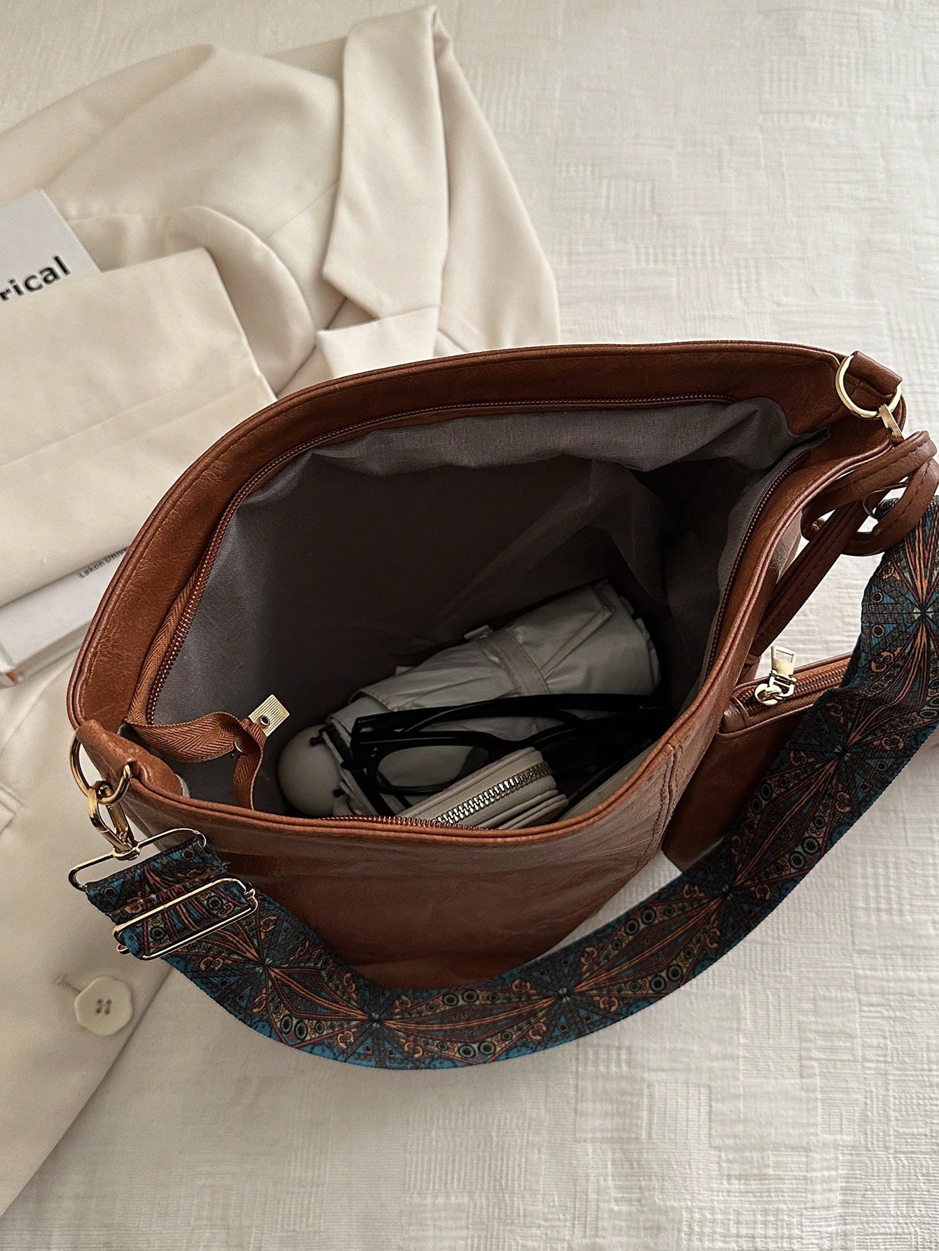 حقيبة يد موضة صيف 2026 جديدة، حقيبة كتف، حقيبة تسو...