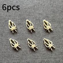 3pcs/6pcs Bird Cage Food Clip - White Pet Parrot Fruit Vegetable And Cuttlefish Bone Feeder. Suitable For Feeding Rabbits, Squirrels, Hedgehogs And Other Small Pets Kept In Cages. - White - View 14