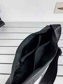 Men's Crossbody Bag, Ins Style, Streetwear, Shoulder Bag, Casual, Minimalist, Student Satchel, Sports Bag Sling Vacation School Summer Carry On Nylon White Personalised Gifts Dad Husband Boyfriend Sling Bag For Man Man Bag Cross Body Bag Side Bag Back To School Students School Supplies Fall Messenger Bag Bag For Man Cylinder Bag Old Money Halloween Christmas Winter Christmas Gifts Men Bag Bag For Men