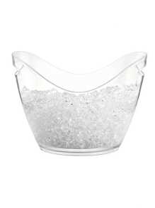 Acrylic Party Ice Bucket, Suitable For Chilling Beverages, Champagne, Whiskey, Fruits, Milk, Etc. Can Be Used For Party Decoration And Home Kitchen