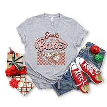 Santa Babe | Short Sleeve Crew Neck - 綠色 - 查看 6