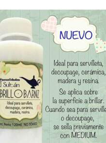 brillo barniz El sultan para manualidades - Multicolor - Ver 2