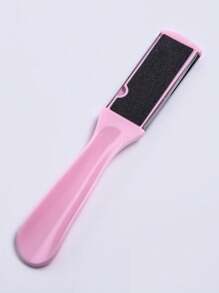 1pc Foot File Pedicure Tool Callus Remover Foot Care Sandpaper Foot Scrubber - Pink - View 1