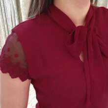 Women Blouses - Redwood - View 2