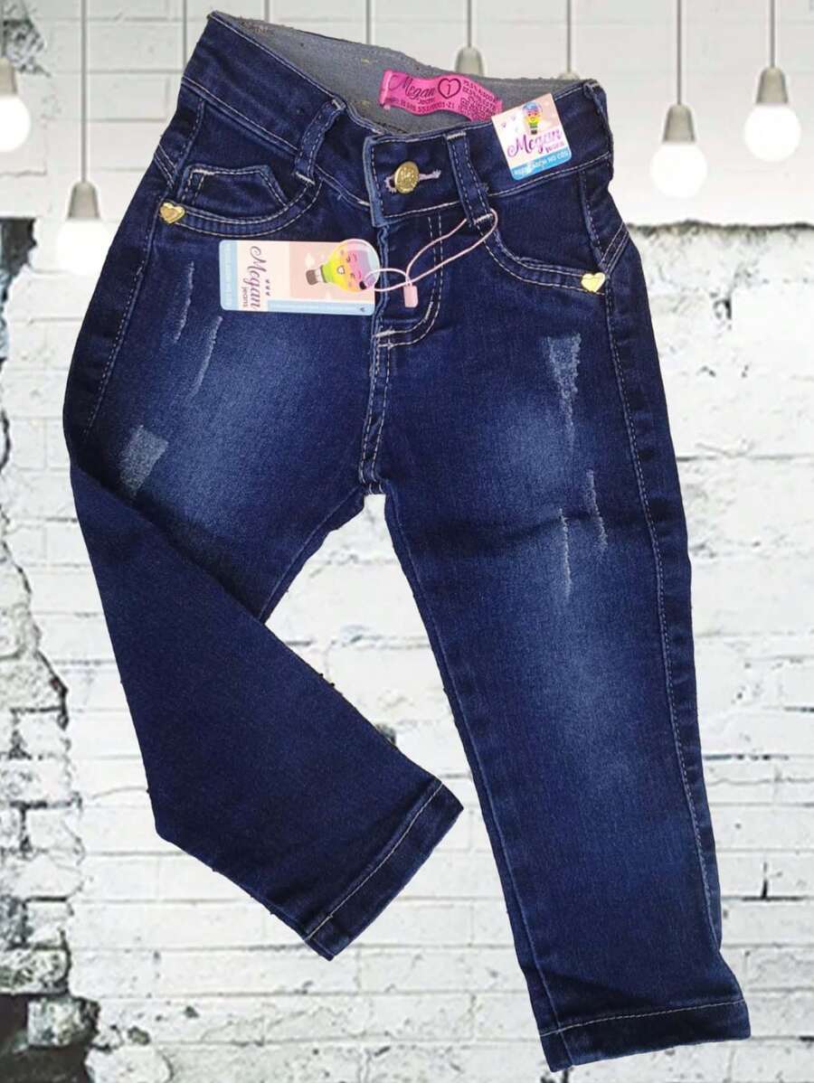 Baby Girls Denim - 藍色 - 查看 1