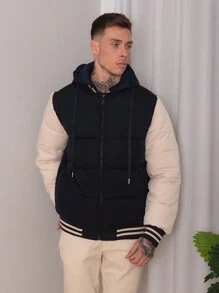 Men Winter Coats - Màu be - Xem 6